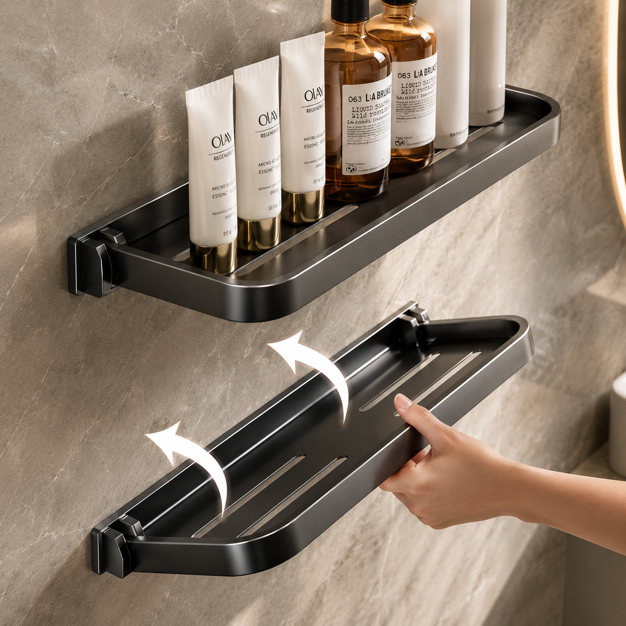 Aura Bathroom Shelf